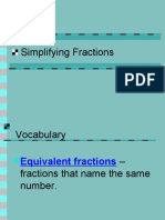 Reducing Fractions