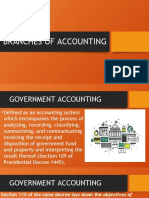 Branches of Accounting