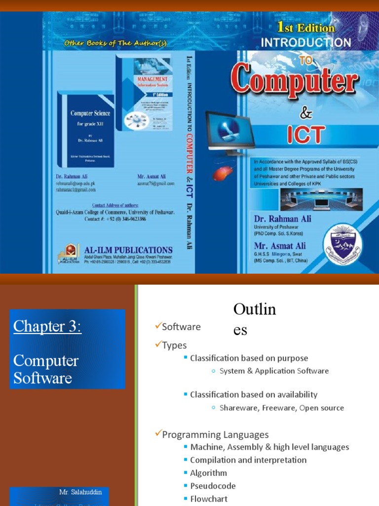 Chapter 3. Software - SYSTEM SOFTWARE | PDF | Operating System | Software