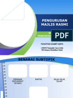 Pengurusan Majlis Rasmi