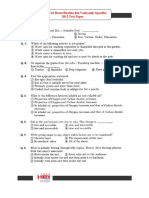 STD VI 2012 Test Paper With Solutions PDF