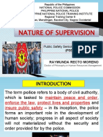 Philippine Police Supervision Guide