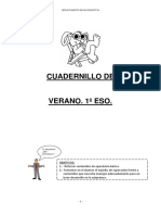 Cuadernillo de Matemáticas 1o ESO