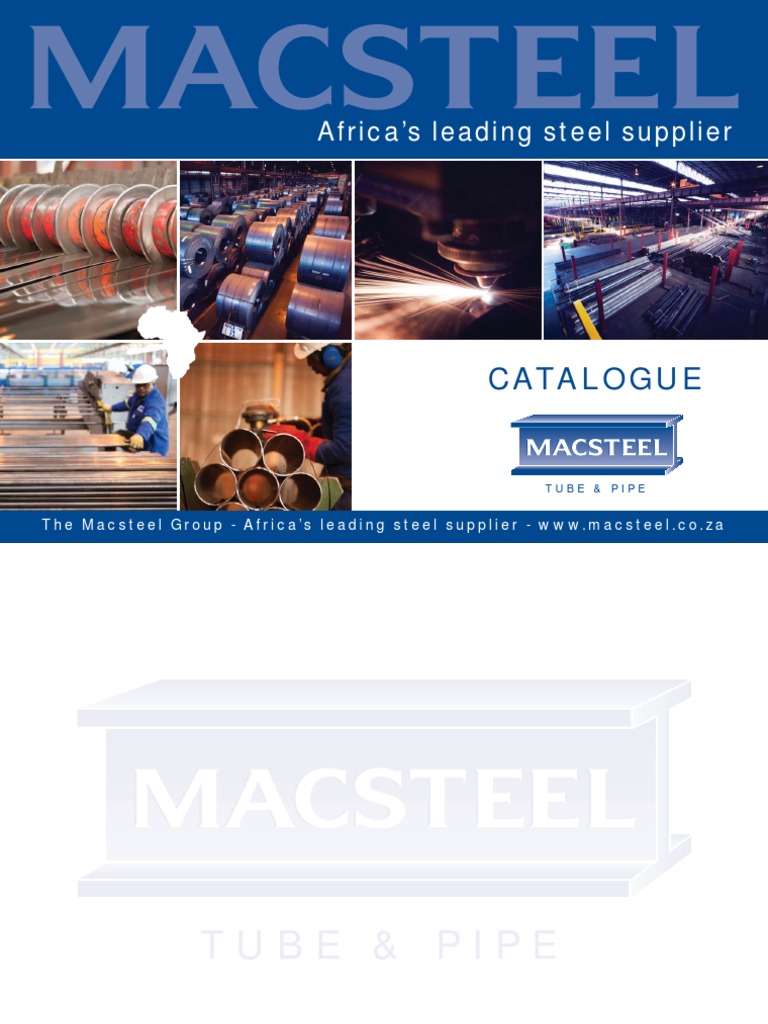 Macsteel Tube Pipe Catalogue PDF PDF Pipe (Fluid Conveyance