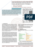 Effective Data Erasure and Anti Forensics Techniques