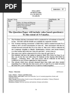 2020 Class 9th Science Sample Paper Set 20