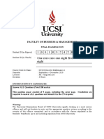 UCSI Final Exam Discrete Math 1