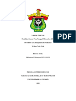 Muhammad Febriansyah - E031191038 - Laporan Observasi