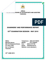 Examiner Report May 2016 PDF