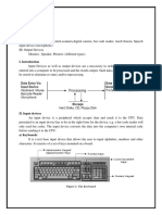 Common Input and Output Devices of A Computer Comp1assin-3-7