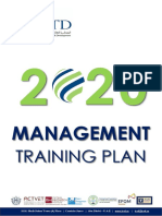 Management Training Plan 2020