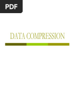 Unit 5 - Data Compression