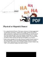 Types of Humor