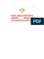 Kokilaben Dhirubhai Ambani Reliance Foundation School