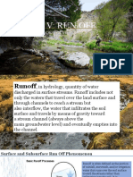Chapter V: Run Off: Phases of Hydrologic Cycle