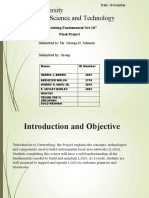 Starz University College of Science and Technology: Networking Fundamental Net 207 Final Project