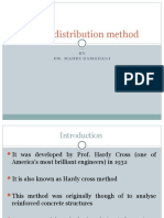 Moment Distribution Method: BY Dr. Mahdi Damghani