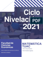Ciclo Nivelación 2021 Matemática TUAC-1