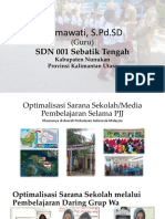 Optimalisasi Media Pembelajaran Selama PJJ Di Pulau Sebatik