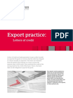 Export Practice:: Letters of Credit