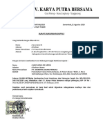 Surat Dukungan Supply Kpb-Dap