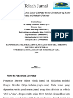 Telaah Jurnal: The Efficacy of Low-Level Laser Therapy in The Treatment of Bell's Palsy in Diabetic Patients