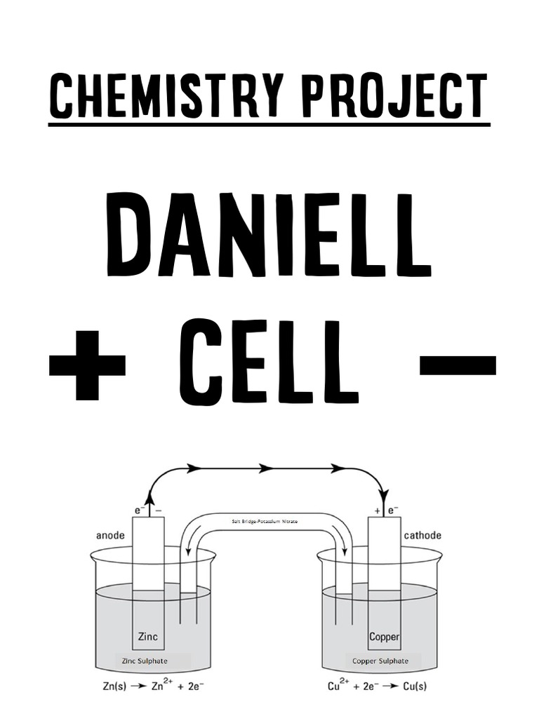 Daniell Cell Investigatory Project | PDF | Chemistry | Physical Sciences