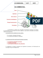 1 Presentation Du Common Rail.: MOT MSR