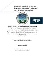 Punica Granatum en Perros PDF