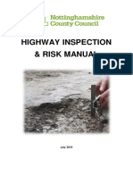 Highway Inspection Risk Manual 2018