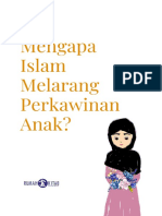 Mengapa Islam Melarang Perkawinan Anak PDF