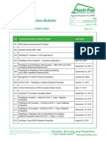 PIB 200 - Plasti-Fab Product Information Bulletin Index