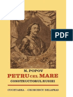 N. Popov - Petru Cel Mare - Întâiul Revoluţionar 0.9 (Istorie)