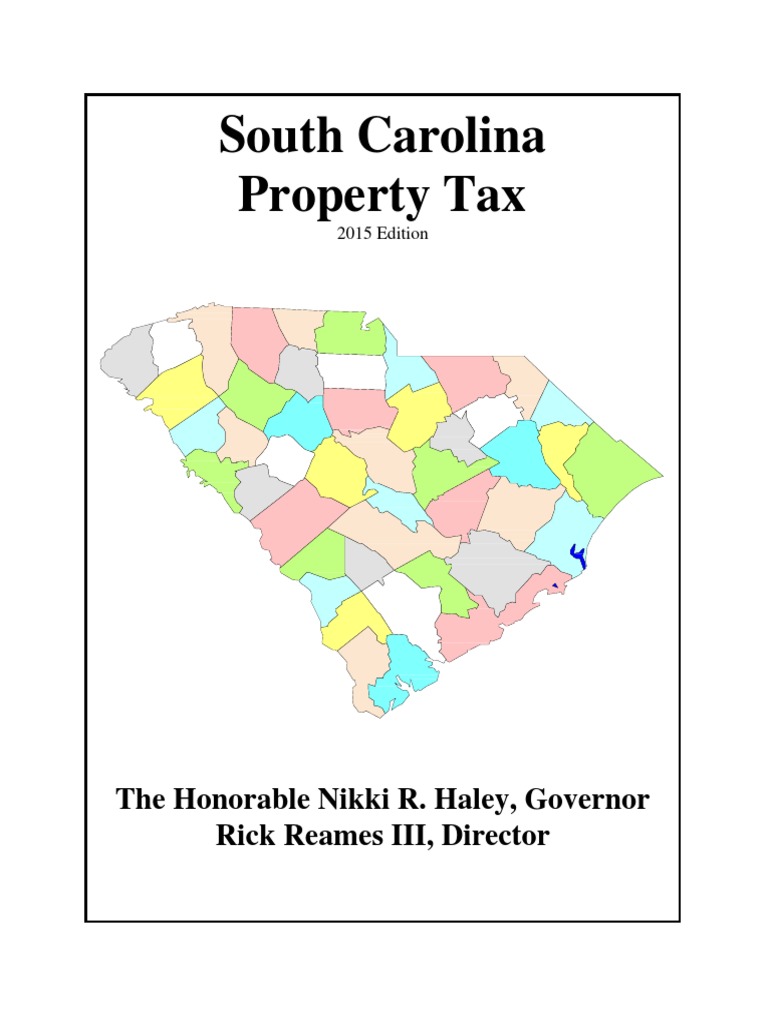 South Carolina Property Tax Guide PDF Property Tax Real Estate