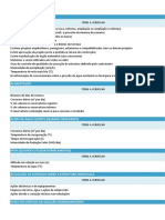 Checklist e Feedback para Projetos Hidraulicos