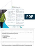 Examen final - Semana 7 sobre procesos de compensación, selección, estrategia, consultoría, liderazgo, mantenimiento e innovación