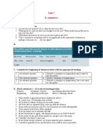 Unit 7 E-Commerce: A. Discuss These Questions