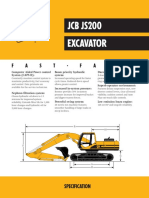 JCB JS200 Excavator: F A S T - F A C T S