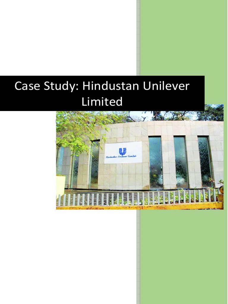 unilever in india case study