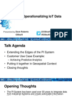  OSIsoft Roberts OperationalizingIoTDataforPredictiveAnalytics