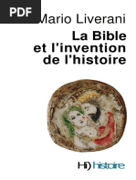 liverani mario la bible et l invention de l histoire 2008 pdf pdf pastoralisme bible