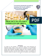 Practica 25 - Análisis Clínicos Toxicológicos I