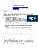 Derecho Internacional Público - Universidad de Belgrano