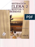 Administracion Hotelera 2 (Alimentos y Bebidas) PDF