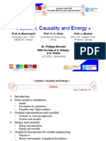 Ystem, Ausality and Nergy: Seminar On Emr Sept. 2014