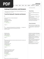 Hadoop BI Questions and Answers - Trenovision PDF