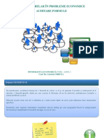 Curs12 - Excel 7 - Auditare Formule