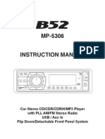 Car Stereo Manual with Radio and CD Player Functions