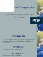 Airport Ground Transportation: The Need For Standards and Guidelines