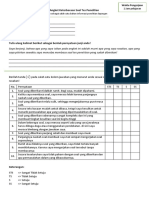 Angket Keterbacaan Soal Tes Penelitian PDF